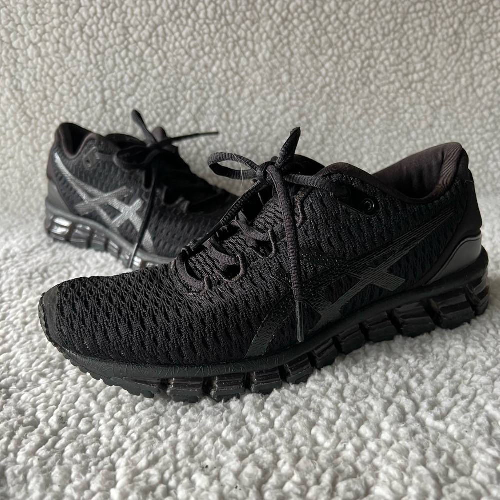 ASICS Black Gel Shoe Size 8